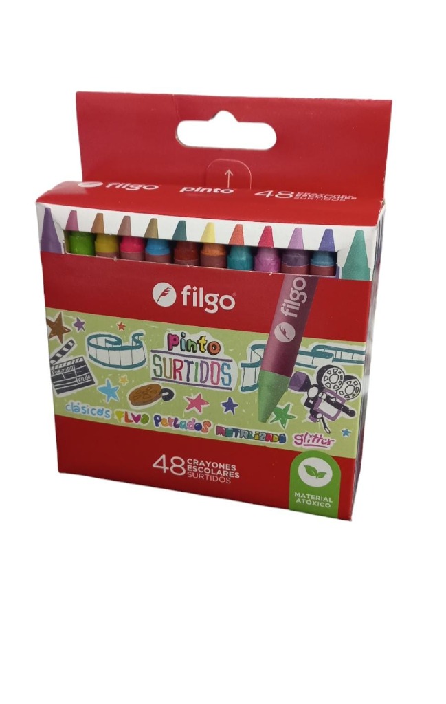 CRAYONES FINOS PINTO x48u.FILGO